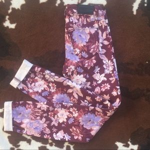 Beautiful floral jean